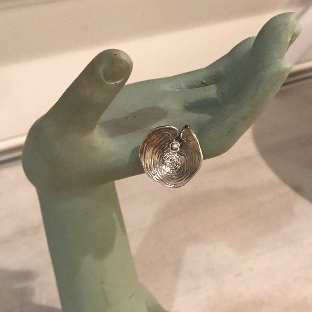 Sterling Silver Ring - Unique Design - image 1